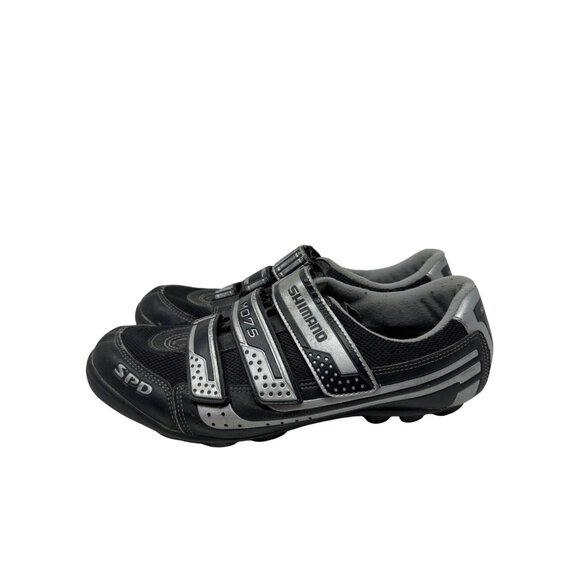Shimano M075 SPD Cycling Shoes With Hook and Loop Straps Mens Size 46 US 11.2 - Picture 8 of 16